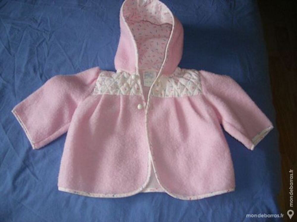 manteau rose 12 mois Vtements enfants