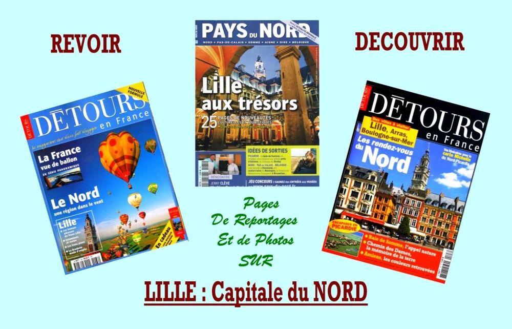 LILLE -R&Eacute;GION NORD / prixportcompris Livres et BD