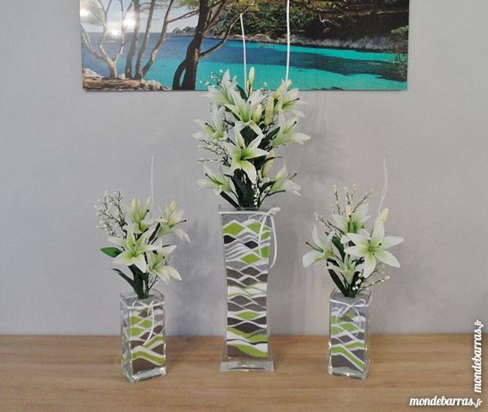 DECORATION MODERNE ATHYPIQUE CREATION ART FLORAL o 