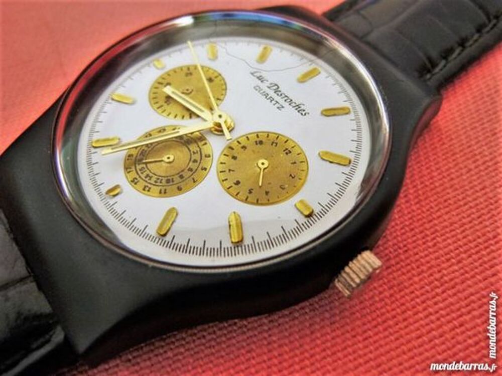 LUC DESROCHES Paris montre analogique LUD0026 Bijoux et montres