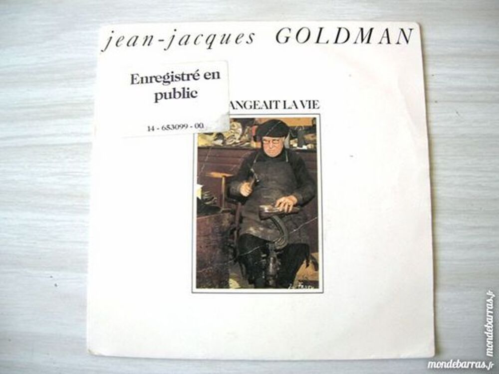 45 TOURS JJ GOLDMAN Il changeait la vie CD et vinyles