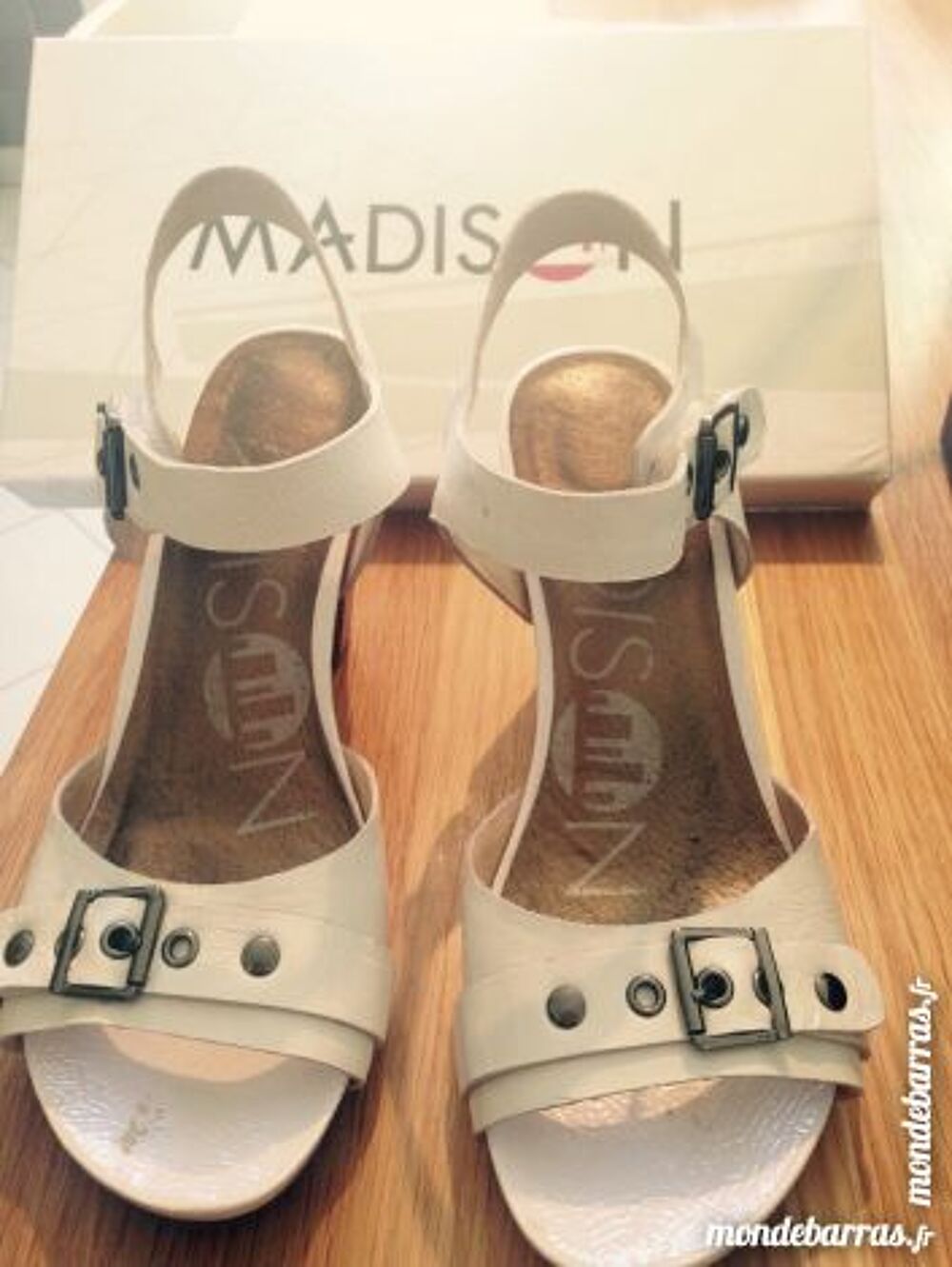 Escarpins &agrave; bouts ouverts MADISON Chaussures