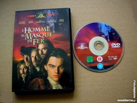 DVD L'HOMME AU MASQUE DE FER  Di Caprio/Depardieu 9 Nantes (44)