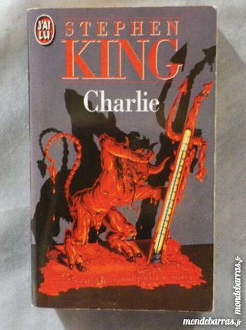 CHARLIE de Stephen KING J'ai Lu n2089 3 Attainville (95)