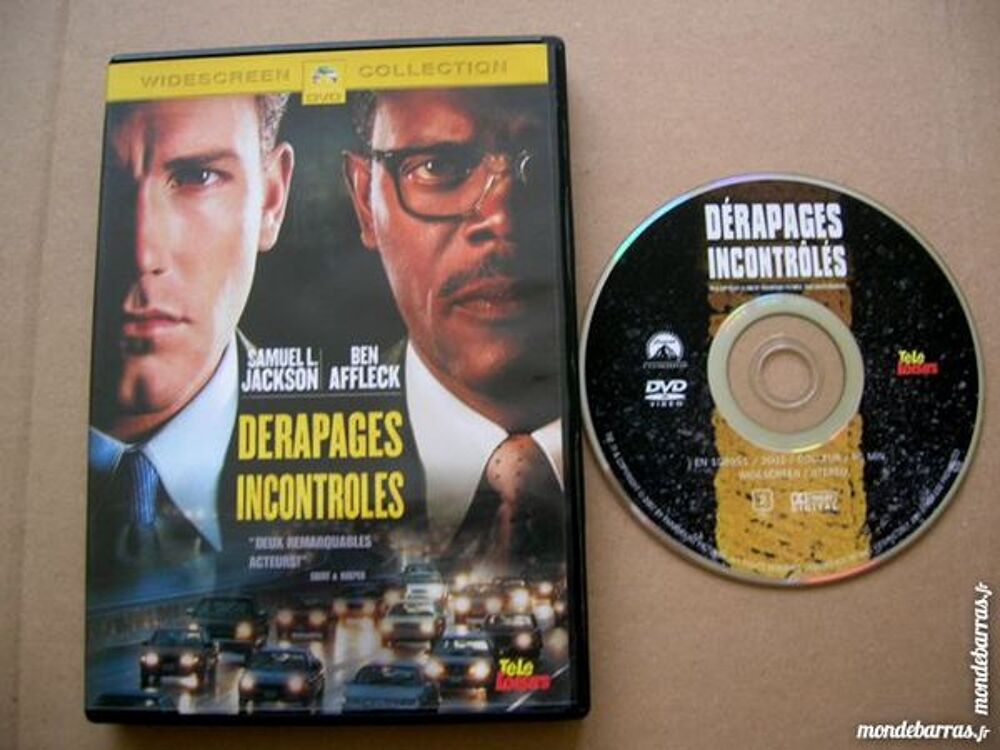 DVD DERAPAGES INCONTROLES - S. Jackson DVD et blu-ray