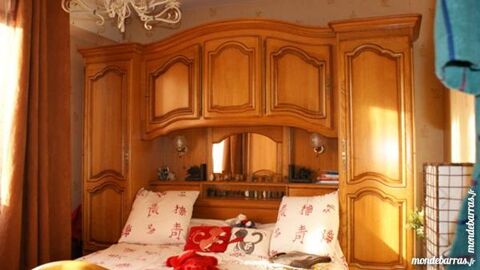 Magnifique Lit-Pont en chne massif 2500 trembires (74)