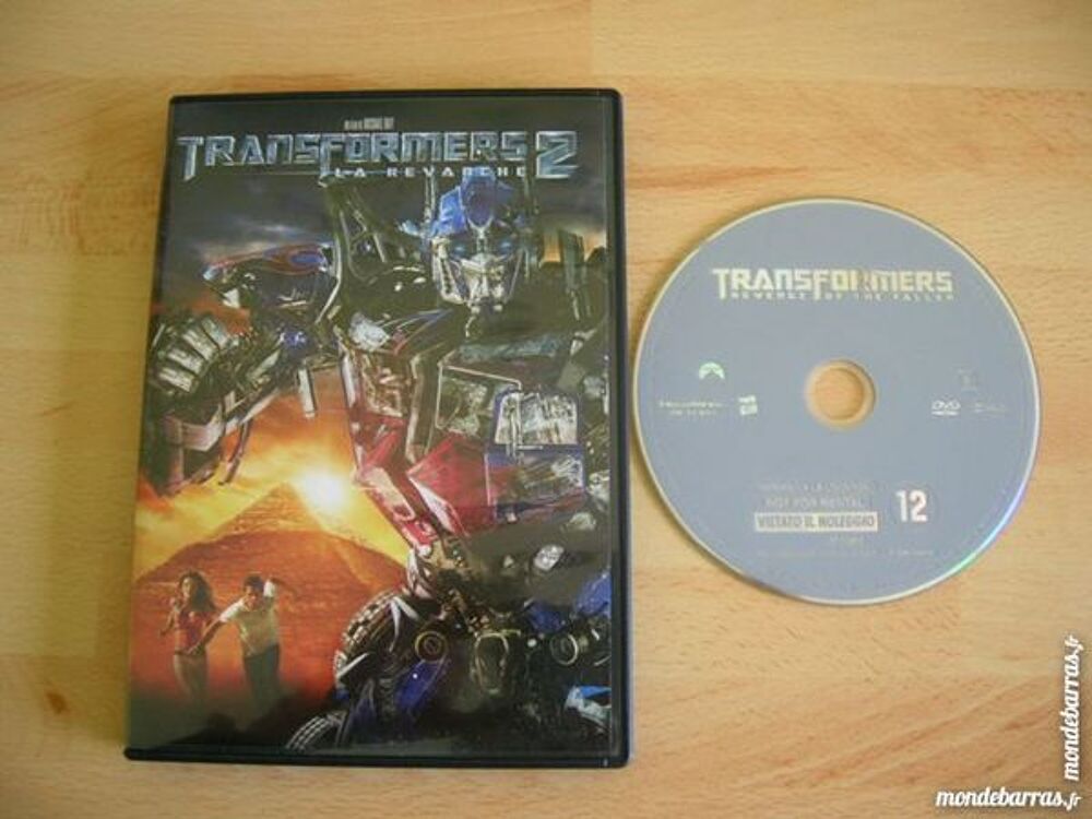 DVD TRANSFORMERS 2 La revanche DVD et blu-ray