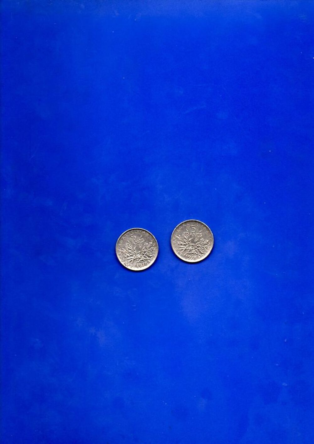 pi&eacute;ces france 5 francs 1978 