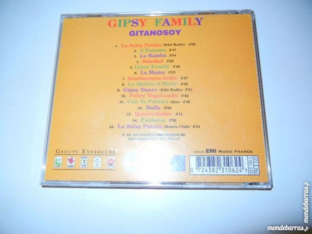 gipsy family CD et vinyles