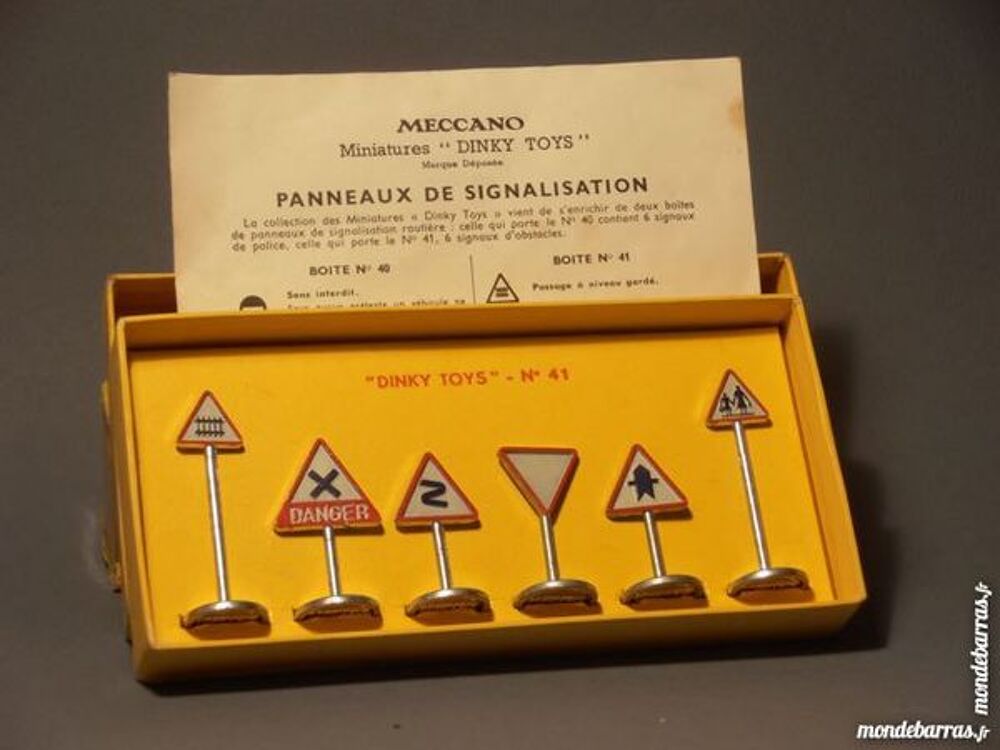 Coffret 6 panneaux Route DinkyToys 41 Atlas Neuf Jeux / jouets