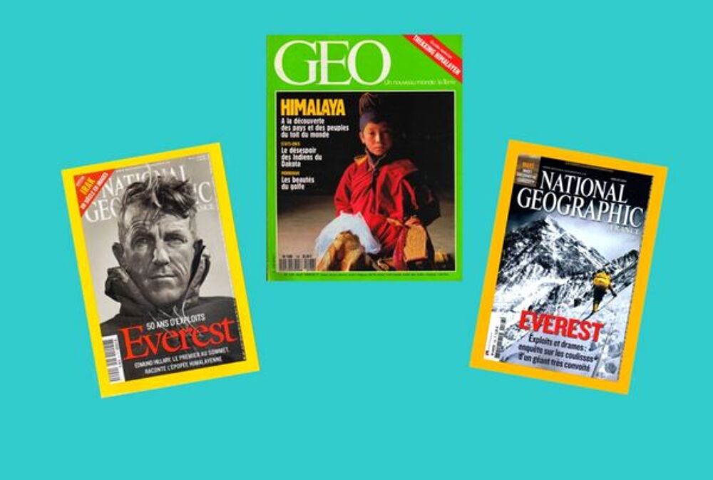  LE MONT EVEREST -HIMALAYA / prixportcompris Livres et BD