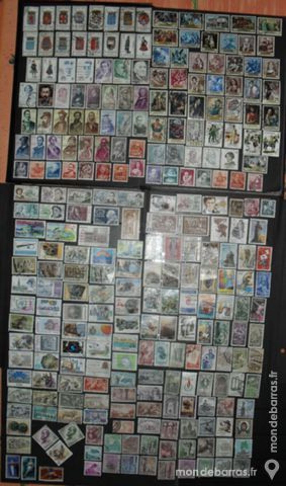 518 timbres oblit&eacute;r&eacute;s d'Espagne 