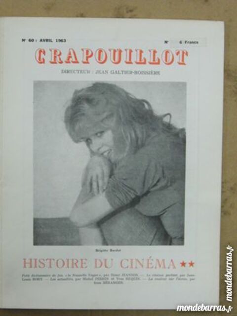 LE CRAPOUILLOT HISTOIRE DU CINEMA 1963 bardot 10 Dunkerque (59)