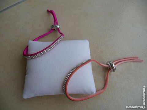 Bracelets Fuchsia & Orange avec strass - NEUFS 5 Montigny-le-Bretonneux (78)