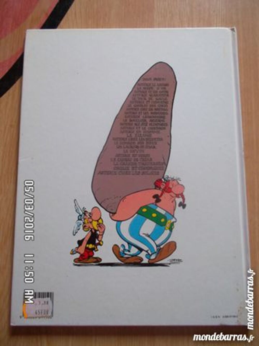 ASTERIX CHEZ LES BELGES Livres et BD