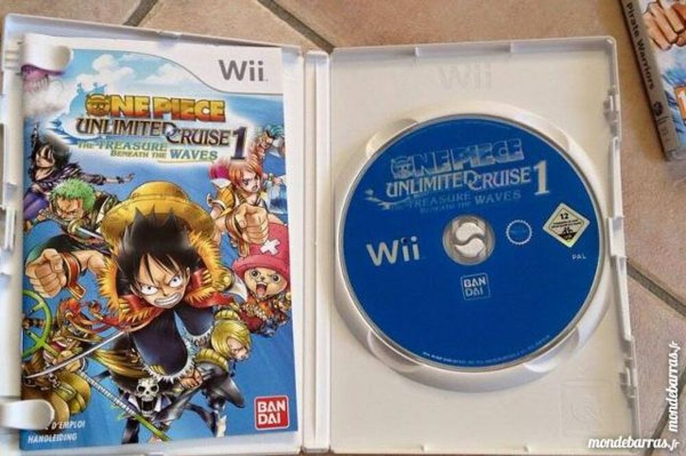 Jeu One piece Wii Consoles et jeux vidos