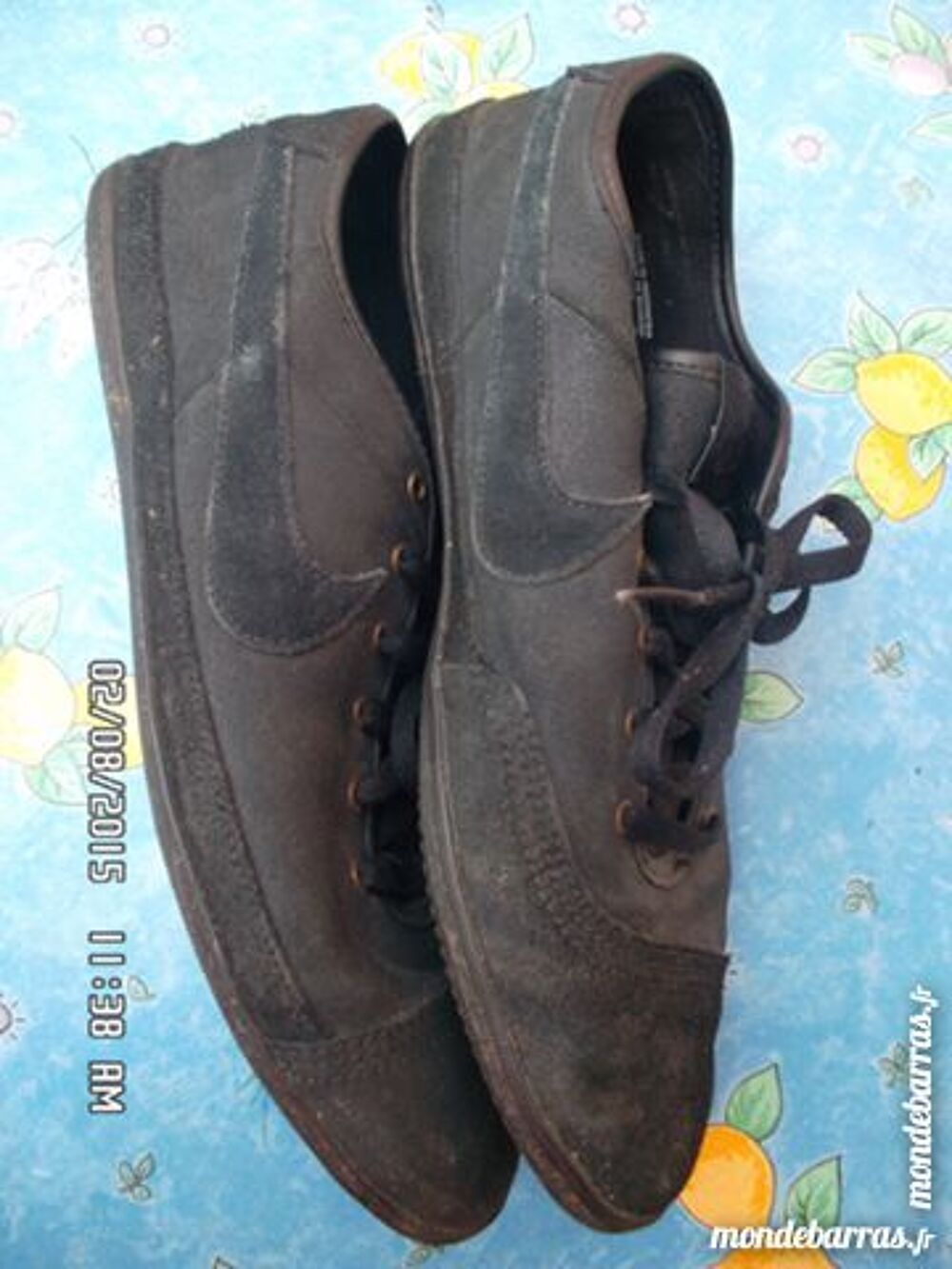 baskets noires NIKE t.44*juste 5e*kiki60230 Chaussures