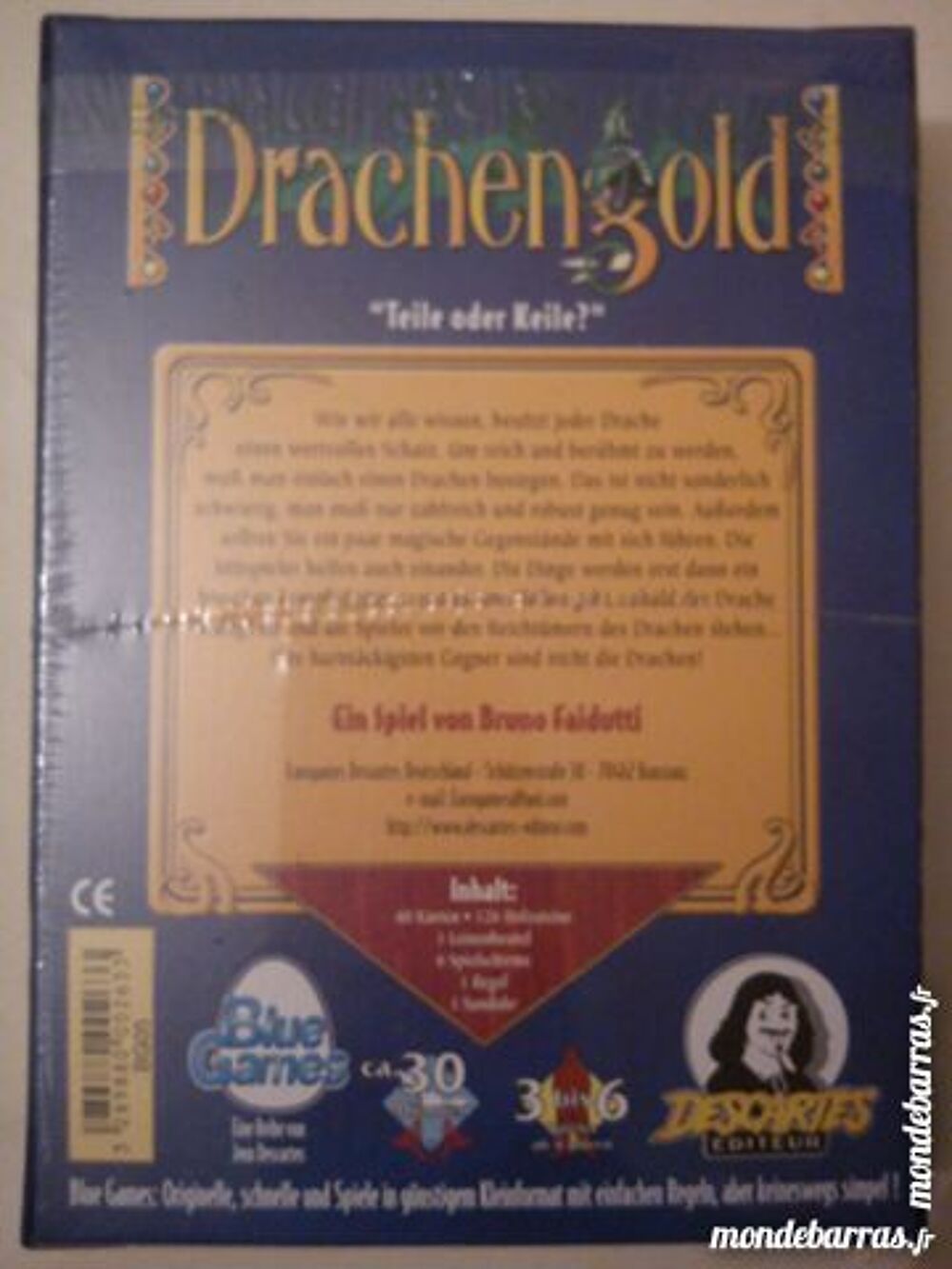 Jeu de Soci&eacute;t&eacute; - L'or des Dragons Jeux / jouets
