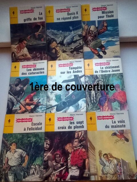 Bob Morane éditions 1963-1964 3 Roncq (59)