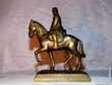 Statue bronze laiton napoleon bonaparte cheval Bourse des collections
