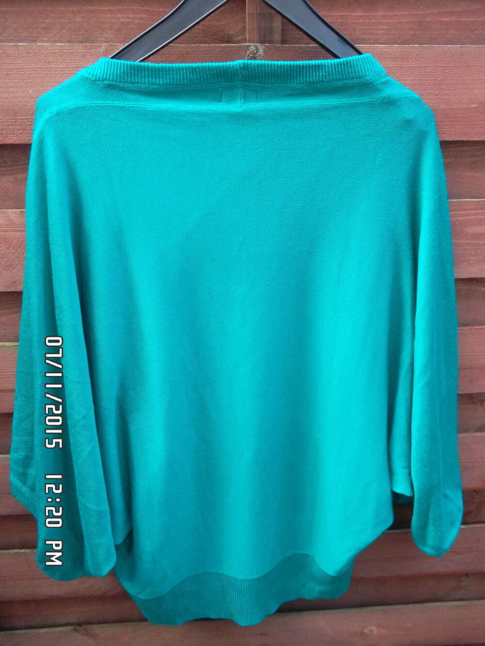 PULL VERT*JUSTE 3E*KIKI60230 Vêtements