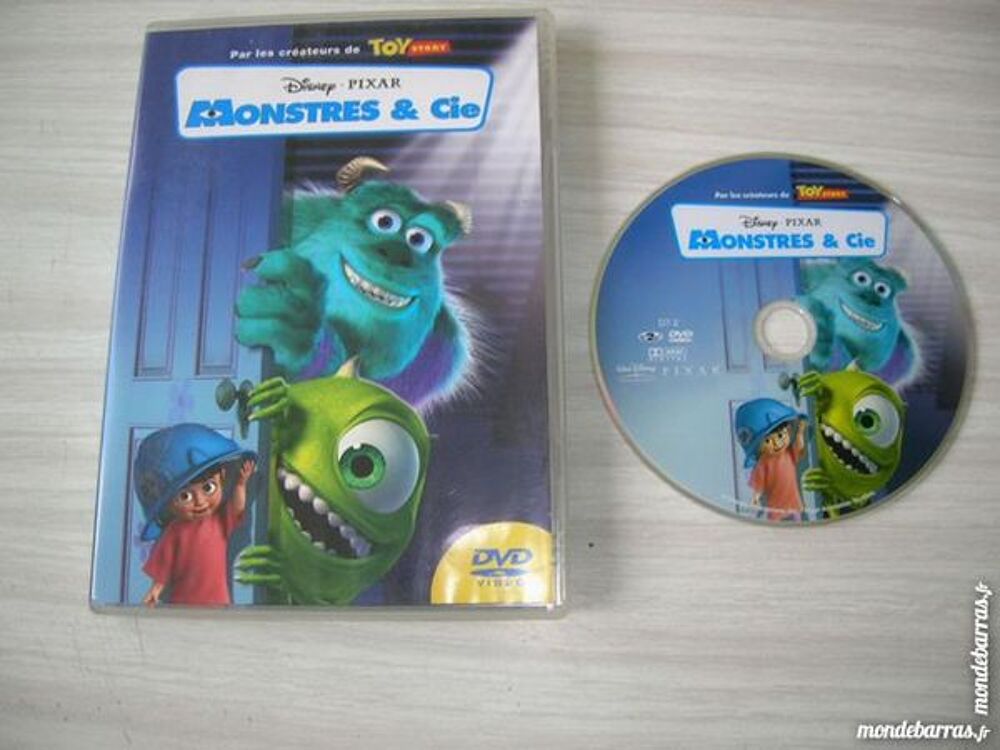 DVD MONSTRES &amp; CIE W. Disney N&deg;64 DVD et blu-ray
