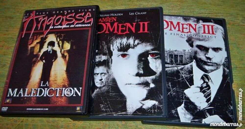 TRILOGIE &laquo;LA MALEDICTION&raquo; DVD et blu-ray