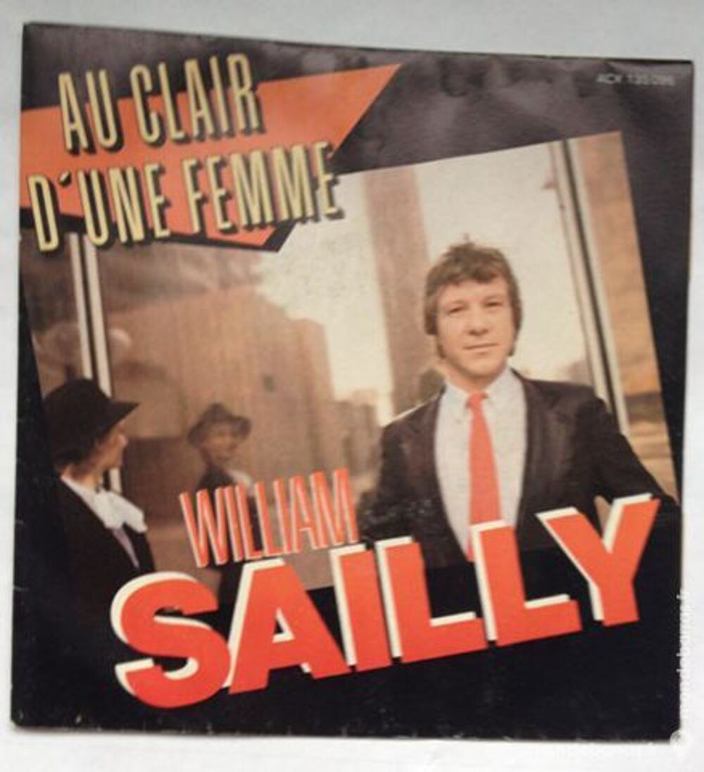 45 tours vinyle William Sailly CD et vinyles