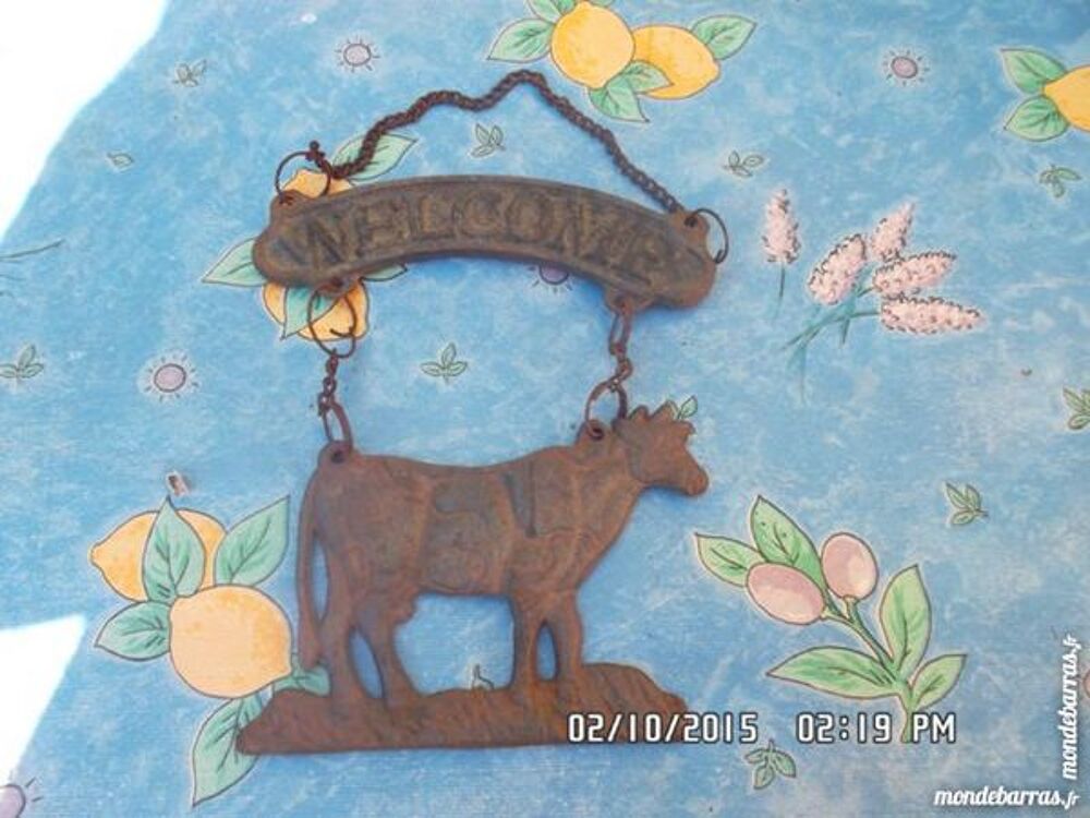 d&eacute;co vache en cuivre Décoration