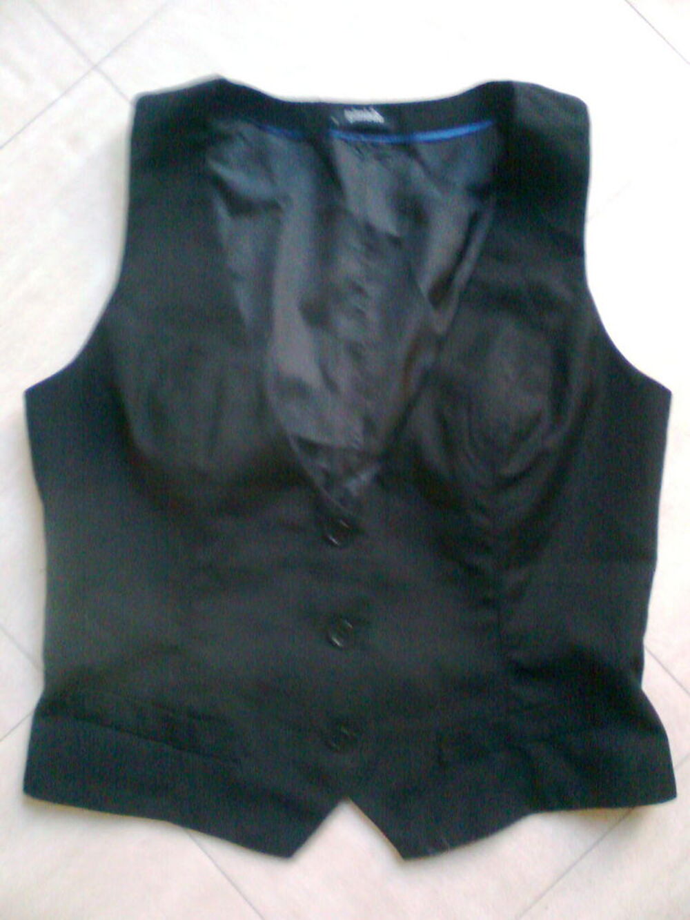 JUPE portefeuille satin&eacute;e - gilet - zoe Vêtements
