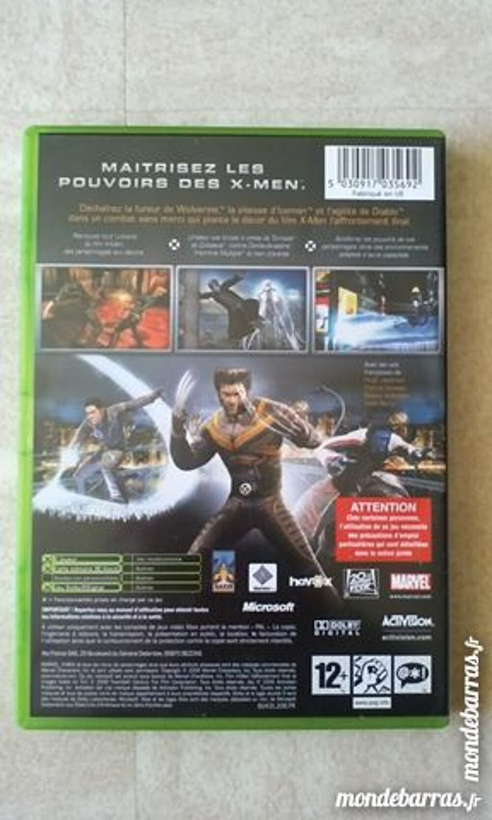 X le jeu officiel pour Xbox Consoles et jeux vid�os