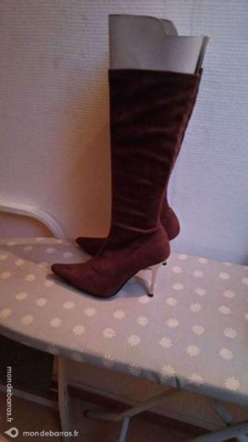 Bottes chocolat 38 sans marque Chaussures