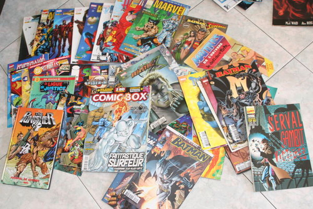 Lot de plus de 320 comics tout genre en TBE voir neuf Livres et BD