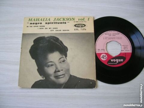 45 TOURS EP MAHALIA JACKSON In the upper room 7 Nantes (44)