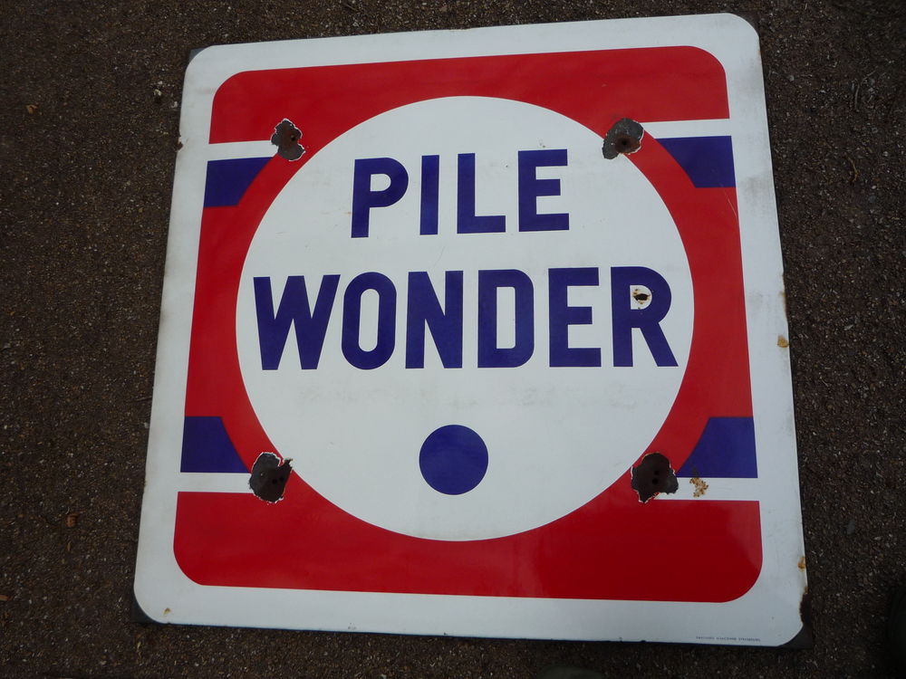Plaque &eacute;maill&eacute;e Pile Wonder/Moutarde Diaphane Décoration