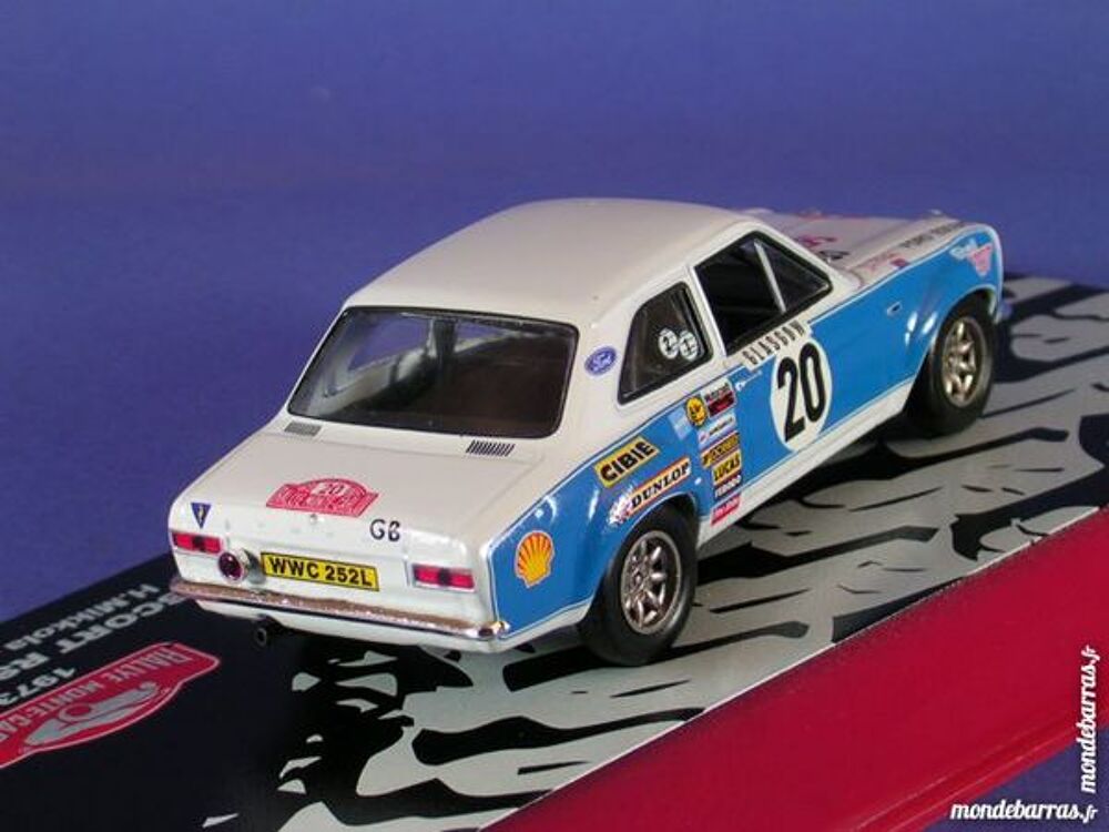 Ford Escort Rs1600 Monte carlo 1973 1/43 Neuf Jeux / jouets