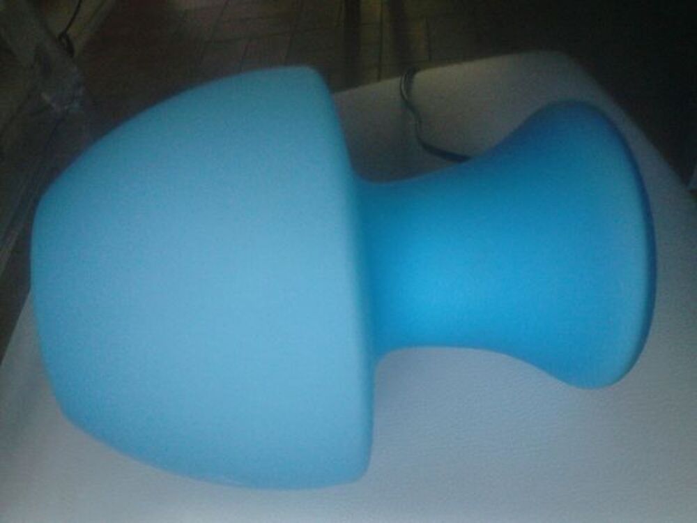 Lampe de chevet en verre bleu Mobilier enfants