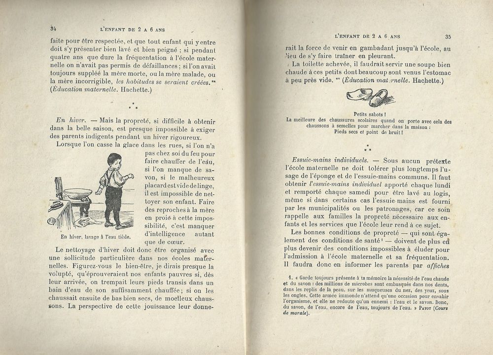 1 livre scolaire , l'enfant de 2 &agrave; 6 ans 1928 Livres et BD