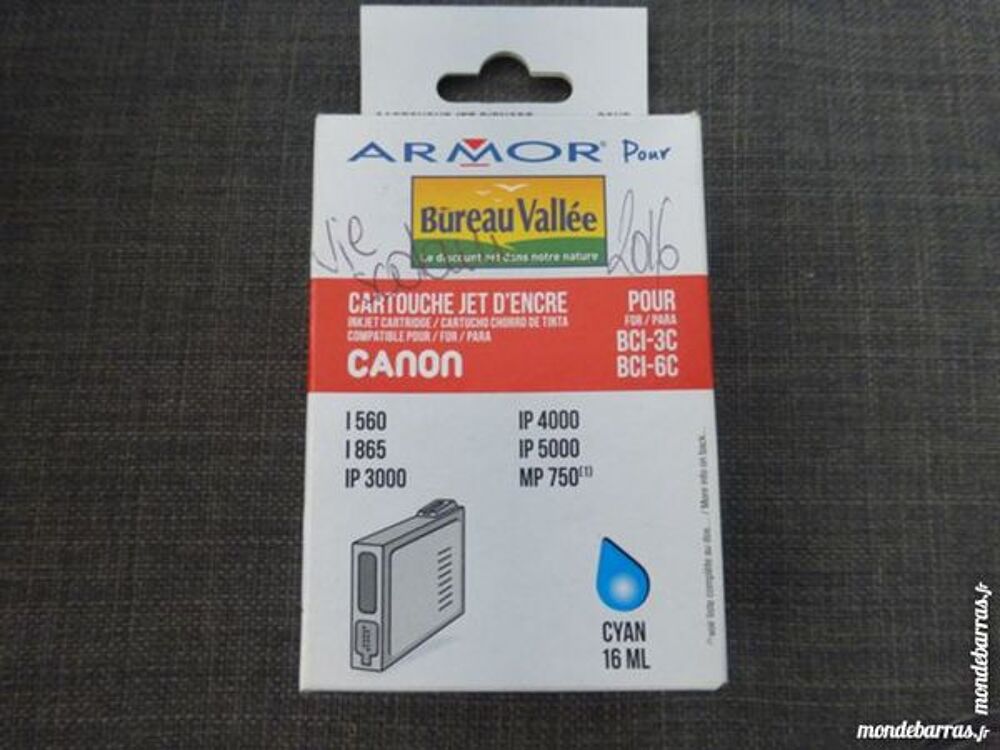 Armor&nbsp;- cyan - cartouche d'encre Canon BCI-6C Matériel informatique