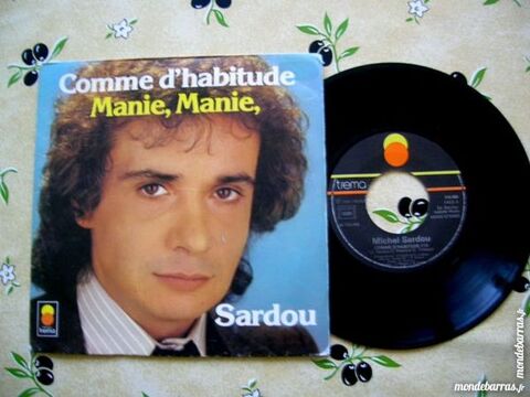45 TOURS SARDOU Comme d'habitude 7 Nantes (44)