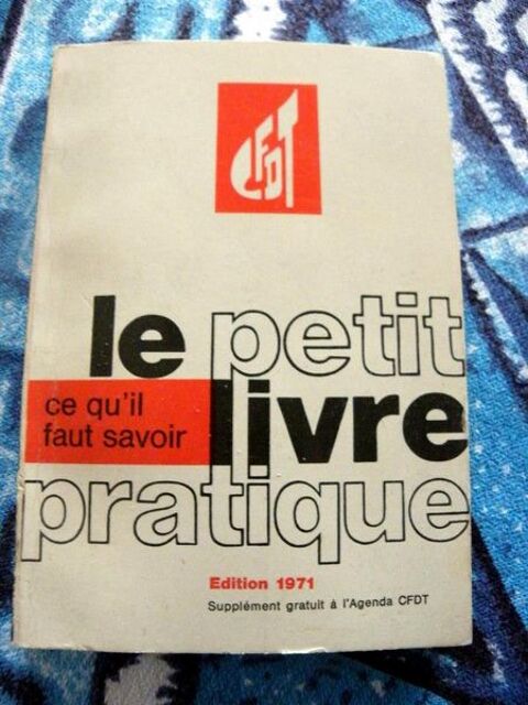 Le petit livre pratique de la CDFT edition 1971  10 Viriat (01)