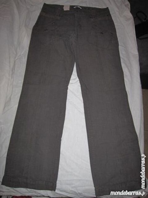 Pantalon Promod 42 Marron femme 8 Chalon-sur-Sane (71)