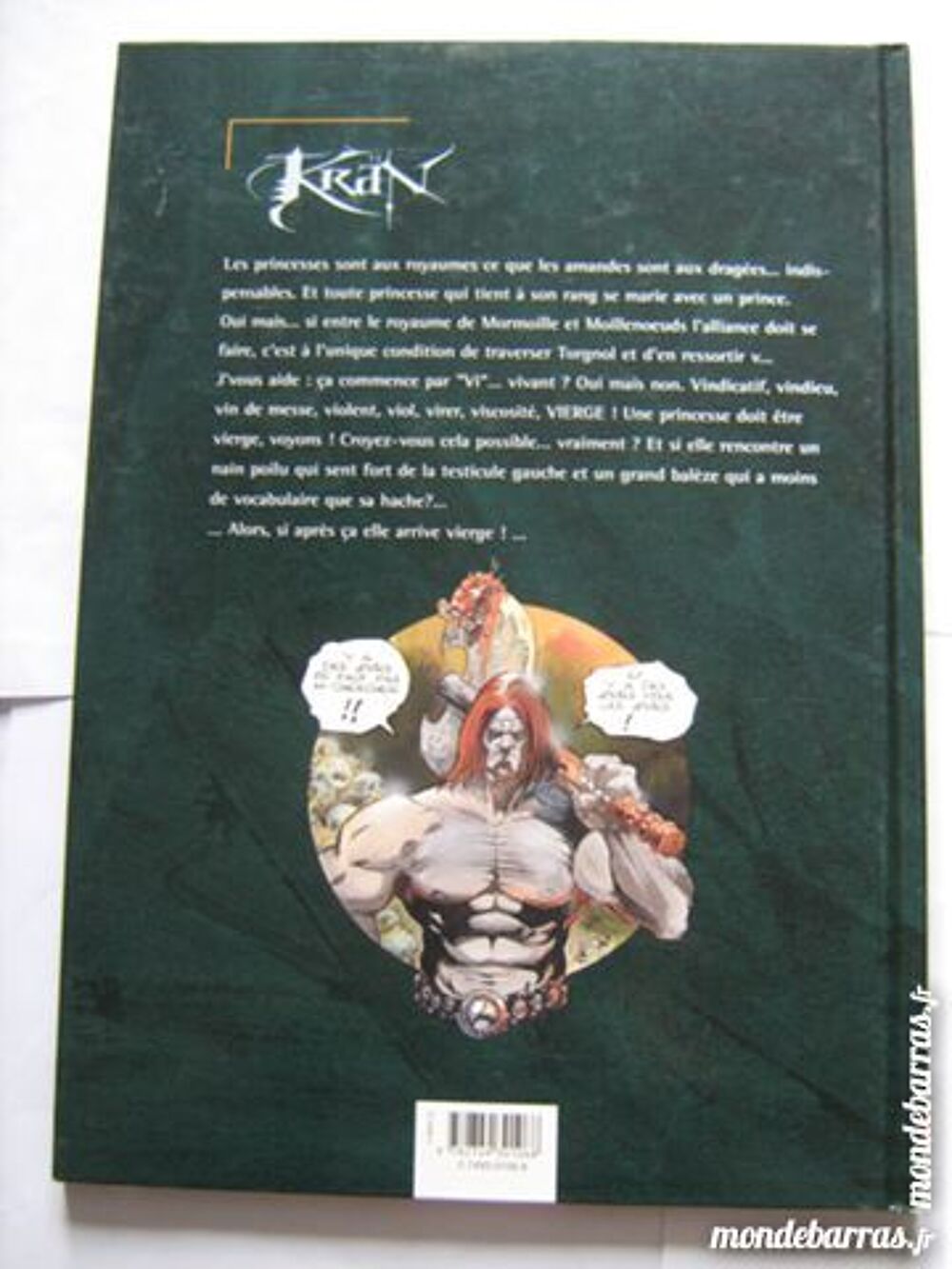 BD E O - KRAN - LA PRINCESSE VIAGRA Livres et BD