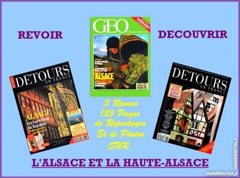 ALSACE ET HAUTE ALSACE / prixportcompris 13 Laon (02)