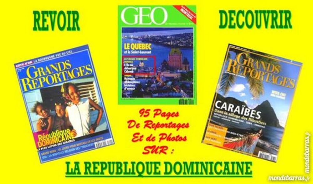 LA R&Eacute;PUBLIQUE DOMINICAINE Livres et BD
