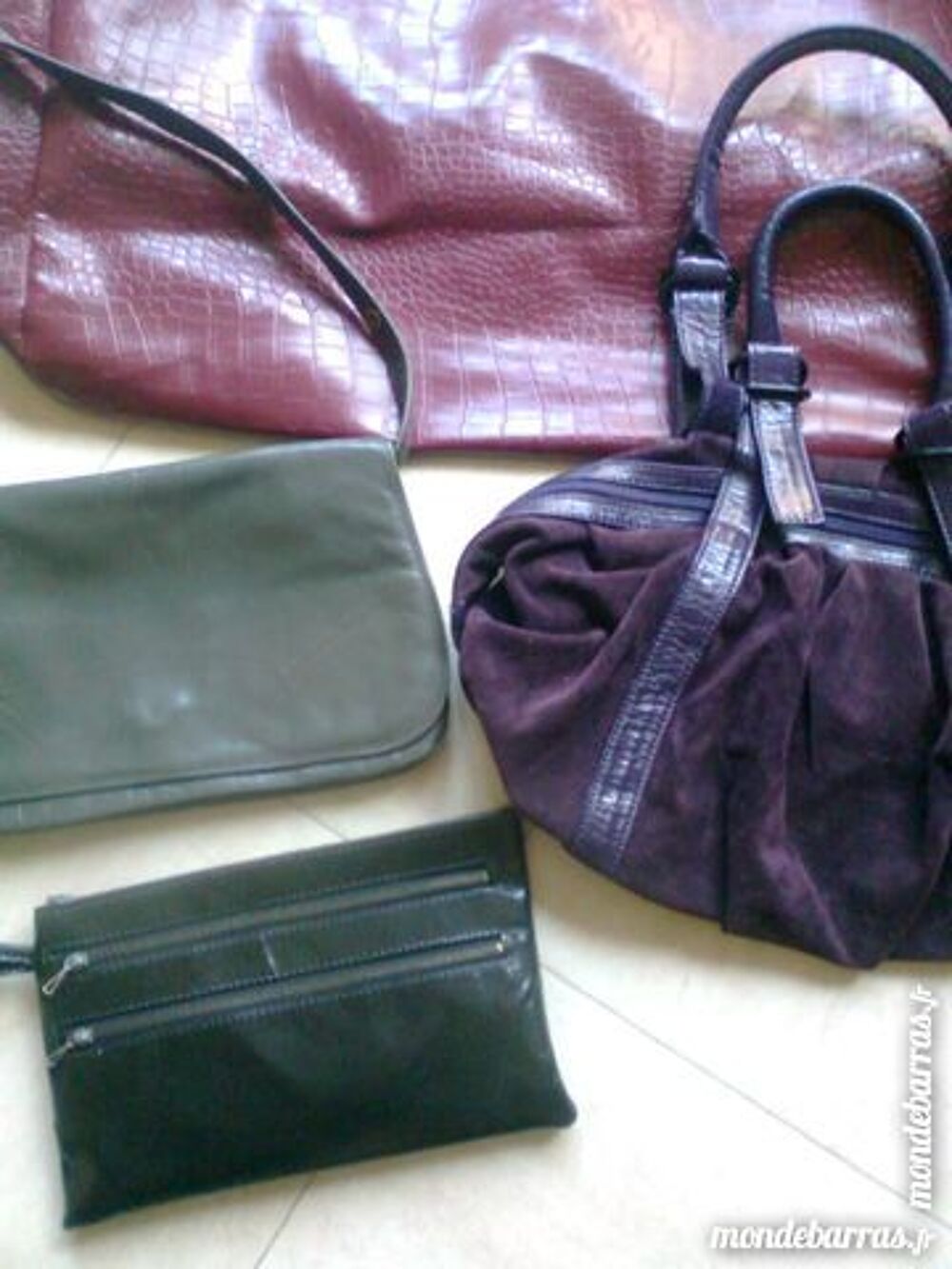 GRAND SAC et POCHETTES ….- zoe Maroquinerie