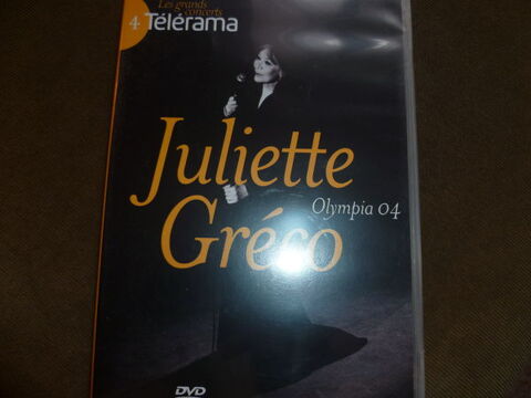 DVD OCCASION JULIETTE GRECO OLYMPIA 04 3 Saint-Quentin (02)