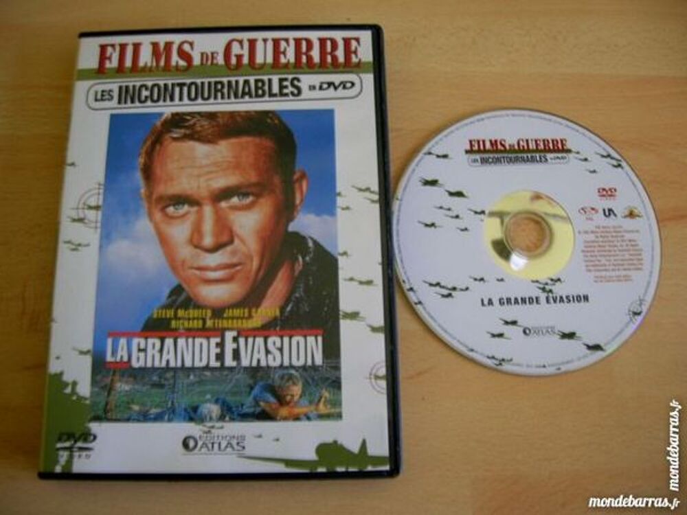 DVD LA GRANDE EVASION Steve Mc Queen DVD et blu-ray