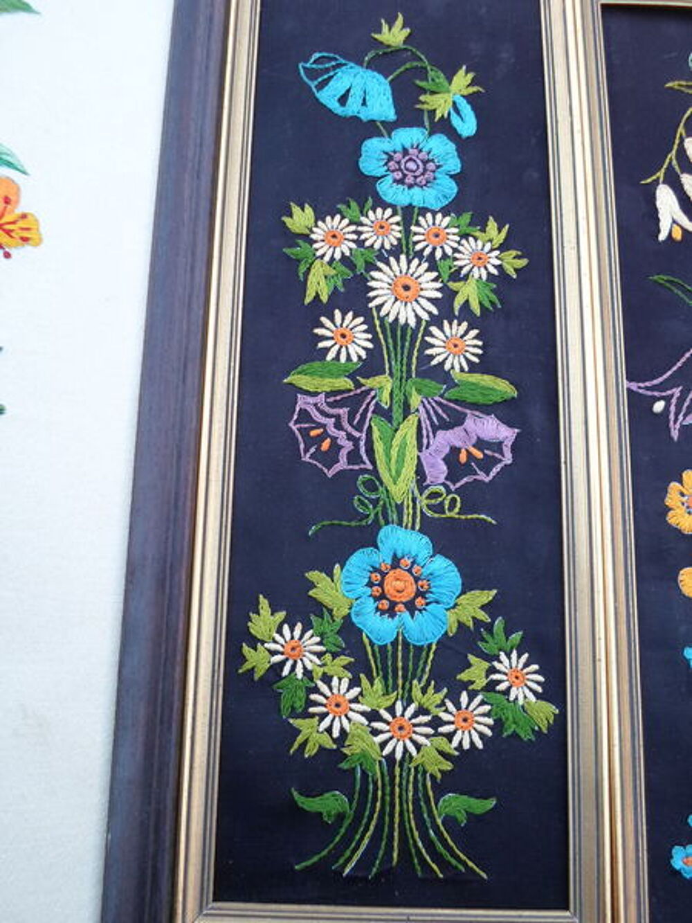 lot de tableaux canevas tisses Décoration
