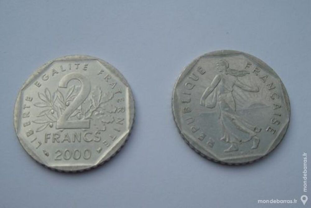 Pi&egrave;ces de 2 francs 